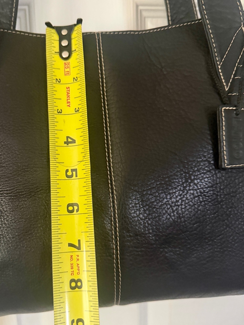 Latico Structured Shoulder Tote – Genuine Leather - Picture 3 of 10
